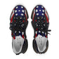 Women's Patriotic Star Flag Sneakers