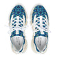 Women’s  Blue Kaleidoscope Mesh Athletic Sneakers