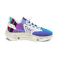 Women's Gradient Mesh Blue Purple Athletic Running Sneakers