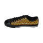 Men's Retro Wave Multicolor Pattern Low Top Sneakers