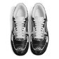 Men' Monochrome Gothic Kaleidoscope Pattern All Over Print Core Low Shoes