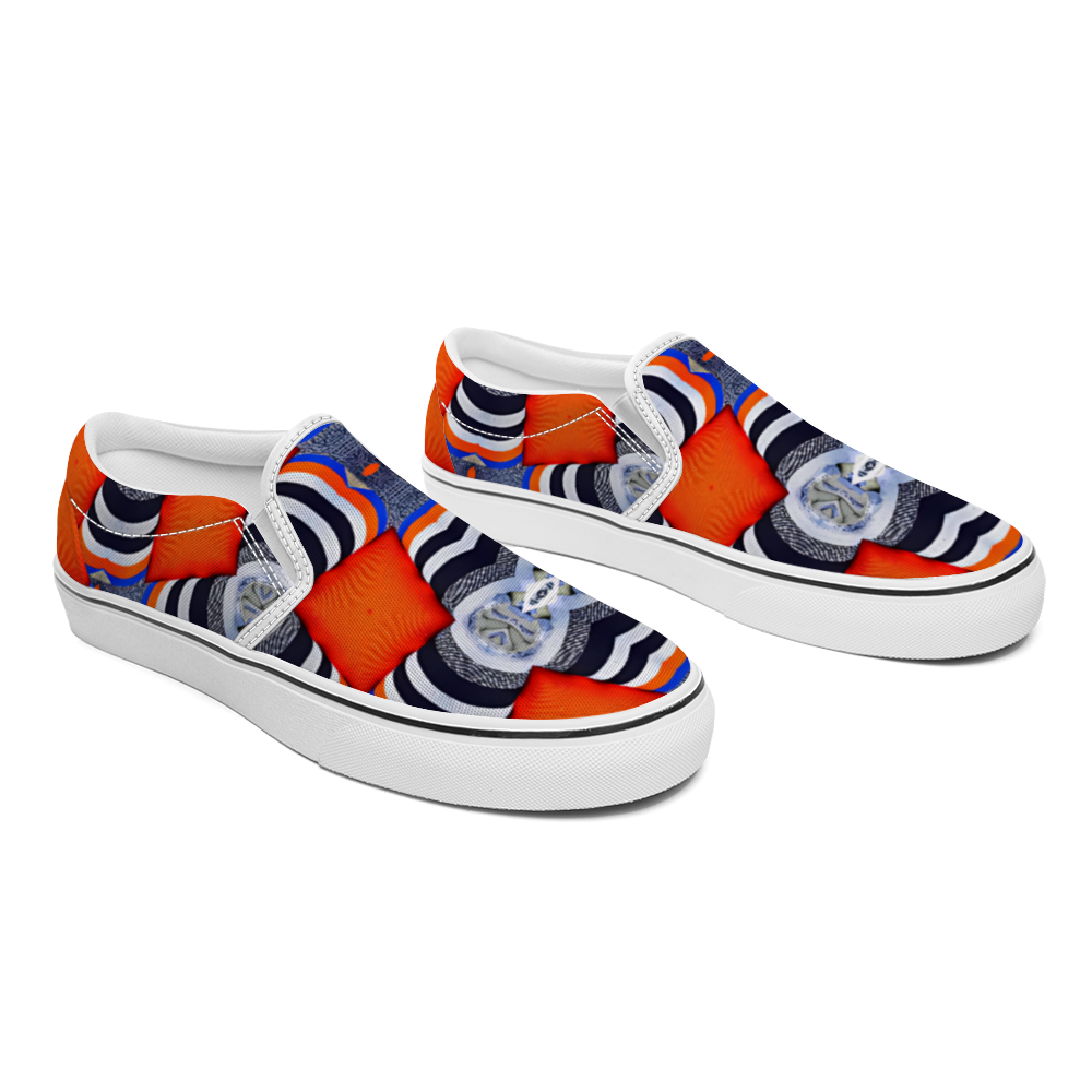 Men's Custom Shoes Unisex Slip-On Canvas Sneakers