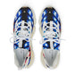 Men's American Flag Stars & Stripes Pattern All Over Print Mesh Sneakers