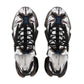 Men's Mesh Abstract Symmetry Pattern Athletic Sneakers