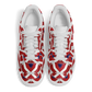 Women's Red Geometric Kaleidoscope Core Low Shoes