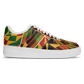 Women's  Vibrant African Kente Geometric All-Over Print Core Low Shoes