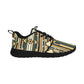 Men's Retro Geometric Tribal Pattern All-Over Print Pull Loop Sneakers