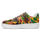 Women's  Vibrant African Kente Geometric All-Over Print Core Low Shoes