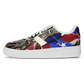Men's Patriotic Star Kaleidoscope Pattern All-Over Print Core Low Shoes