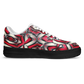Men's Red Geometric Kaleidoscope Core Low Shoes