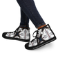 Women's Abstract Symmetry Pattern Urban Peak High Top Shoes