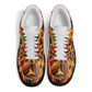 Men's Vibrant African Kente Geometric All-Over Print Core Low Shoes
