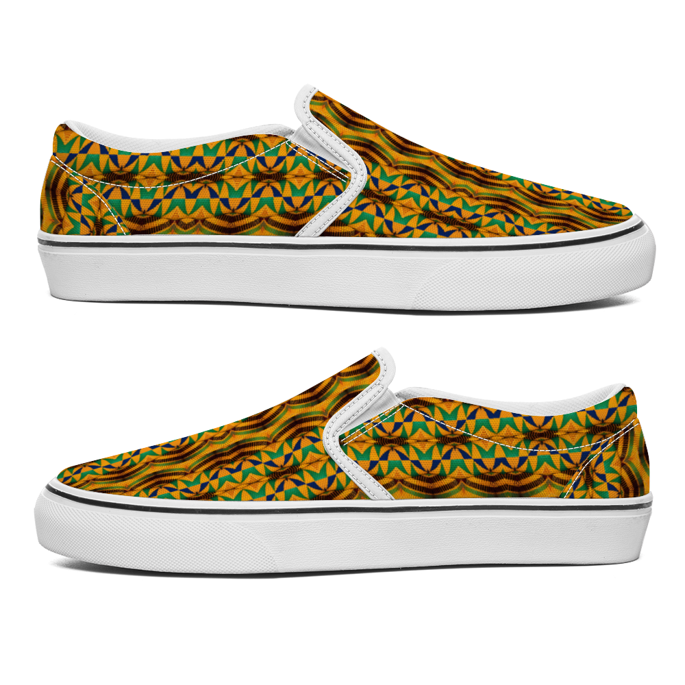 Men's Unisex Classic Slip-On Canvas Sneakers