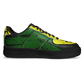 Women's Red Yellow Green and Black Stars Pattern All Over Print Urban Peak High Top Shoes