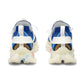 Women's Blue Wave Abstract Pattern All Over Print Mesh Sneakers