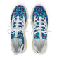 Men's Blue Geometric Kaleidoscope Mesh Sneakers