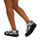 Women' Monochrome Gothic Kaleidoscope Pattern All Over Print Core Low Shoes