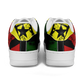 Women's Red Yellow Green and Black Stars Pattern All Over Print Urban Peak High Top Shoes
