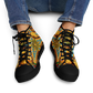 Men's Golden Geometric Mosaic Pattern Urban Peak High Top Shoes