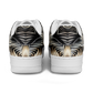 Women's Neutral Geometric Floral Pattern All Over print Core Low Shoes