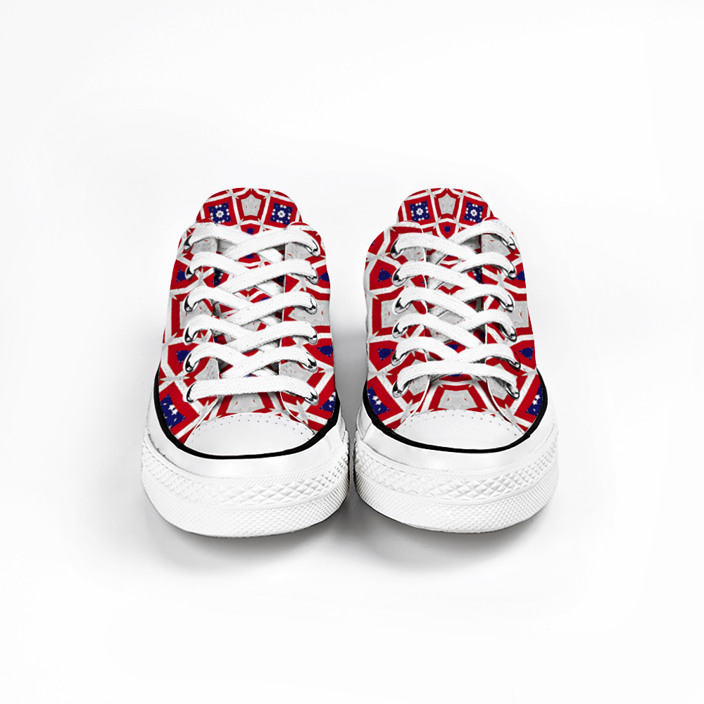 Men's Unisex Low Top Canvas Shoes