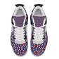 Men's (White) Custom  Casual Fashion Sneakers