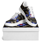 Women's Patriotic Kaleidoscope Pattern All-Over Print Core Low Shoes
