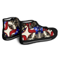 Women's Patriotic Stars & Cross Kaleidoscope Pattern All-Over Print Urban Peak High Top Shoes