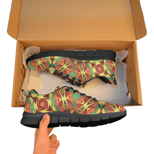 Women's  Bold Tribal Kaleidoscope Pattern Breathable Running Shoes