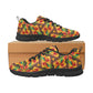 Men's Vibrant African Kente Geometric Pattern All-Over Print  Breathable Running Shoes