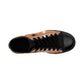 Men's Desert Tan Ikat Pattern Low-Top Canvas Sneakers