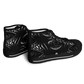 Women's Black & White Geometric All-Over Print Urban Peak High Top Shoes