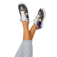 Women's Patriotic Star Kaleidoscope Pattern All-Over Print Core Low Shoes