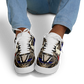 Men's Patriotic Star Kaleidoscope Pattern All-Over Print Core Low Shoes