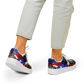 Women's Patriotic Star Kaleidoscope Pattern All-Over Print Core Low Shoes