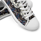 Men's Bold Geometric Pattern All-Over Print Urban Peak Low Shoes