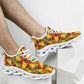 Men's Vibrant Autumn Kaleidoscope Pattern All Over Print Twisted Sole Sneakers