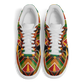 Women's  Vibrant African Kente Geometric All-Over Print Core Low Shoes