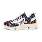Men's Mesh Patriotic Kaleidoscope Athletic Sneakers