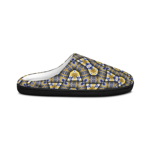 Women's - Cozy Floral Indoor Women's Slippers | Perfect for Relaxing at Home.