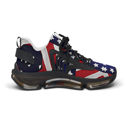 Women's Patriotic Star Flag Sneakers