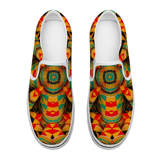 Women's Unisex Classic Slip-On Canvas Sneakers