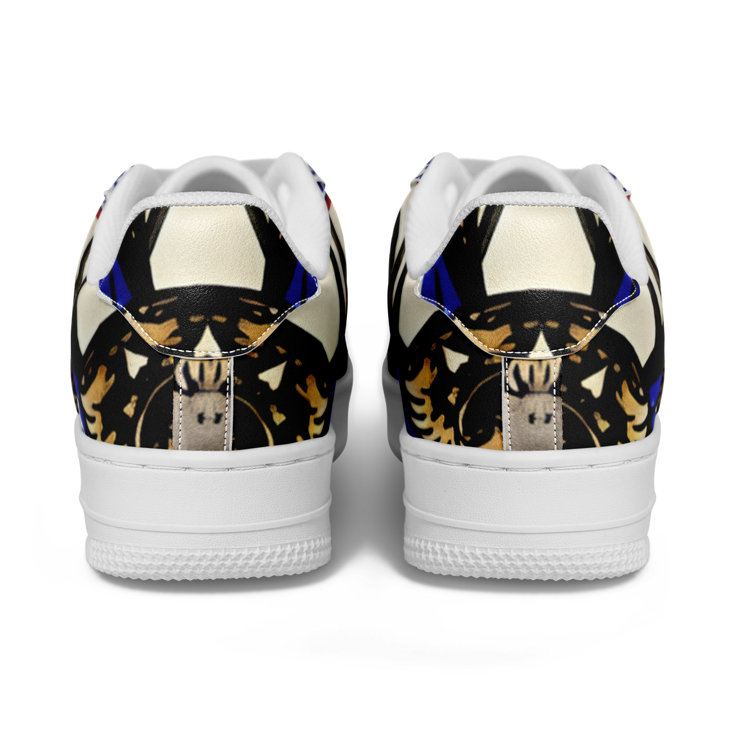 Men's Kaleidoscope Star Pattern All-Over Print Core Low Shoes