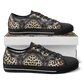 Men's Kaleidoscope Leopard Pattern All-Over Print Urban Peak Low Shoes