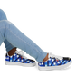Men's American Flag Pattern All-Over Print Core Low Shoes
