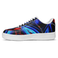 Women's Blue & Red Kaleidoscope Pattern All Over Print Core Low Shoes