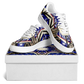 Men's Kaleidoscope Star Pattern All-Over Print Core Low Shoes