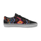 Men's Bold Geometric Pattern All-Over Print Low Top Skateboarding Shoes