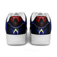 Women's Blue & Red Kaleidoscope Pattern All Over Print Core Low Shoes