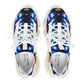 Women's American Flag Stars & Stripes Pattern All Over Print Mesh Sneakers